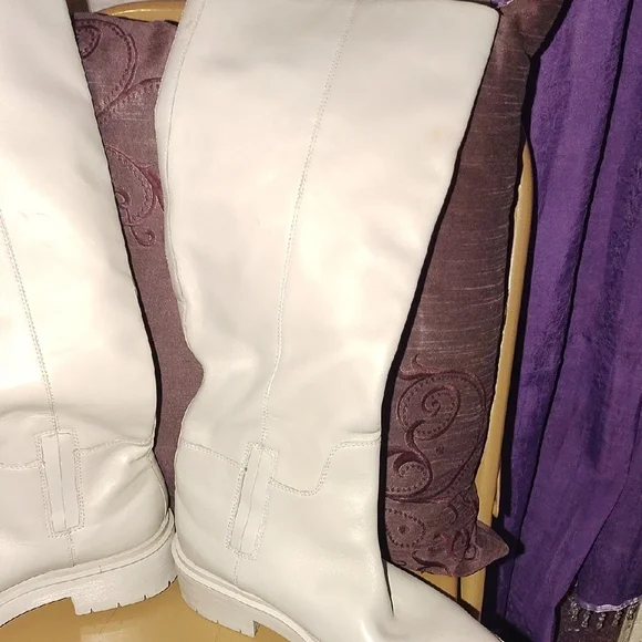 Grey Sam Edelman Knee-High Boots - Picture 2 of 6